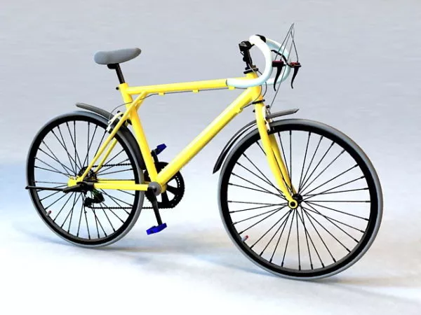 Urban Transport Bicycle 3d model