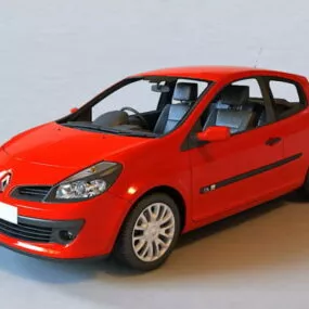 Renault Clio Iii 3d model