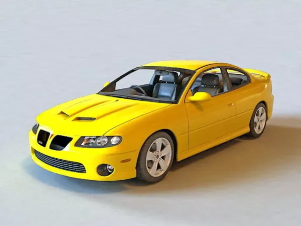 2005 Pontiac Gto Coupe 3d model 2005 Pontiac Gto Coupe 3d model