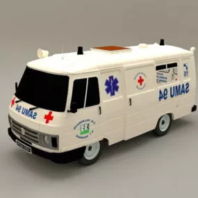 Ambulance Car 3d model