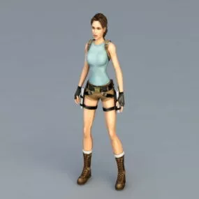 Tomb Raider Anniversary 3d model
