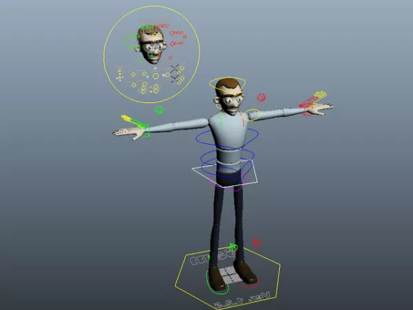 Sam Rigged 3d model Sam Rigged 3d model