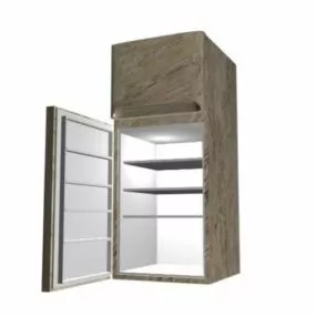 Home Refrigerator 3d model