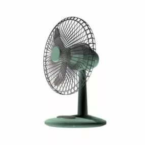 Retro Desk Fan 3d model