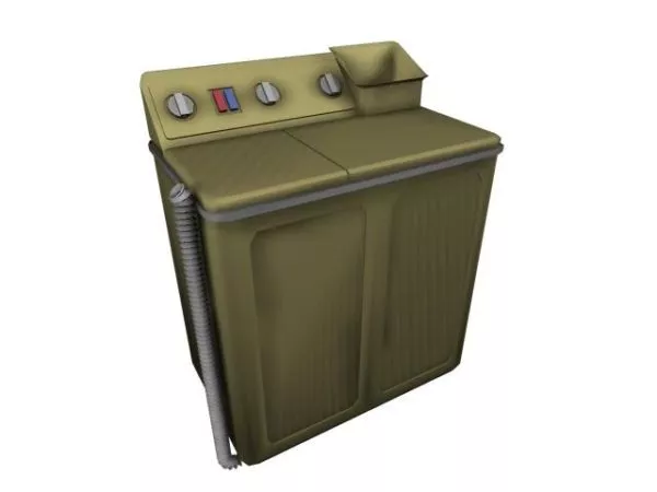 Dryer Washing Machine 3d model