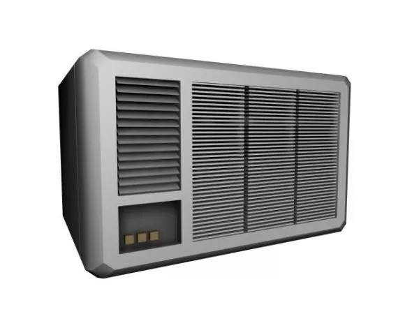 Window Air Conditioning Unit 3d model Window Air Conditioning Unit 3d model