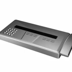 Telefax Machine 3d model