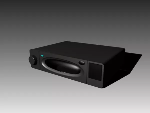 Cd Player 3d model Cd Player 3d model
