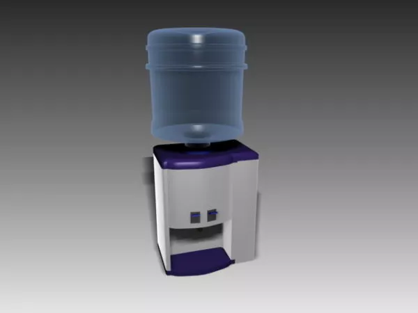 Desktop Mini Water Dispenser 3d model Desktop Mini Water Dispenser 3d model