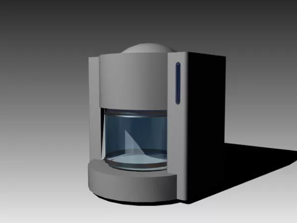 Desktop Water Dispenser 3d model Desktop Water Dispenser 3d model