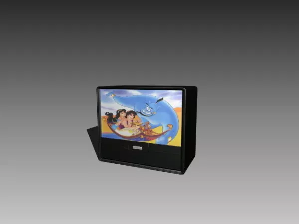 Old Tv 3d model Old Tv 3d model