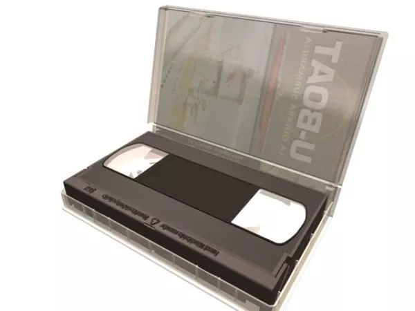 Vhs Video Tape 3d model Vhs Video Tape 3d model