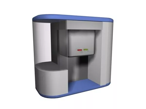 Water Dispenser On Cylinder Box 3d model