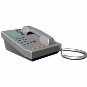 Push-button Phone 3d model