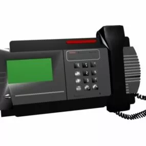 Telefax Machine 3d model