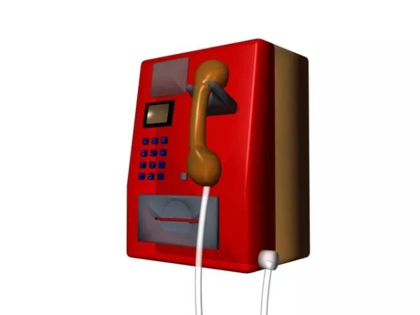 Public Ic Tel 3d model Public Ic Tel 3d model