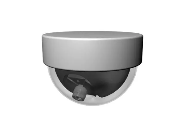 Ceiling Mounted Dome Camera 3d model Ceiling Mounted Dome Camera 3d model