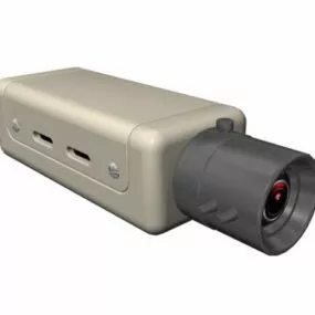 Analogue Video Camera 3d model