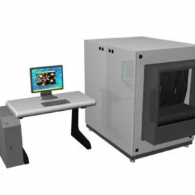 Airport Luggage Scanner 3d model
