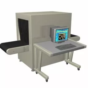 X-ray Baggage Scanner 3d model