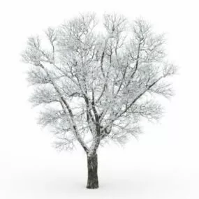 Frost Covered Tree 3d model