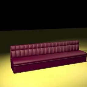 Extra Long Couch 3d model