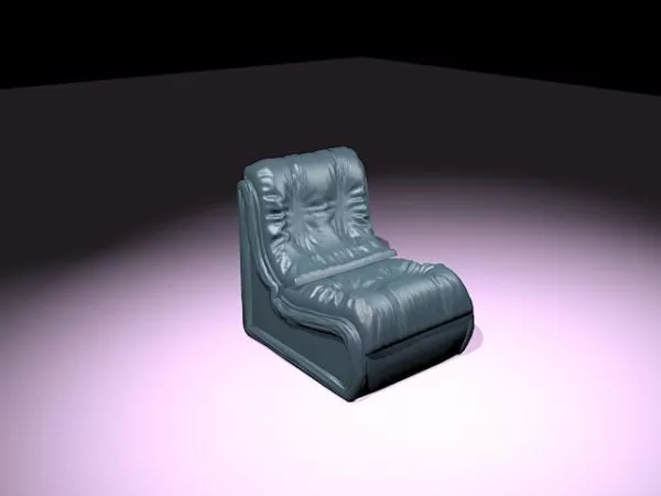 Floor Seating Chair 3d model Floor Seating Chair 3d model