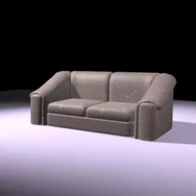 Cloth Loveseat 3d model