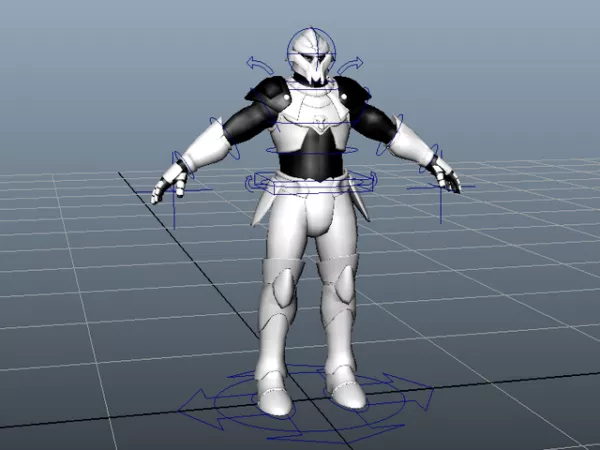 Sci-fi Soldier Rig 3d model Sci-fi Soldier Rig 3d model