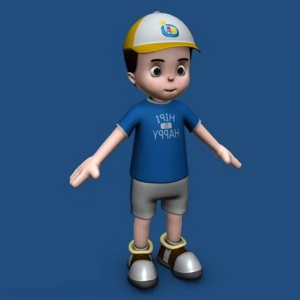 Elf Boy 3d model