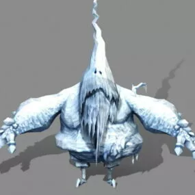 Ice Golem 3d model