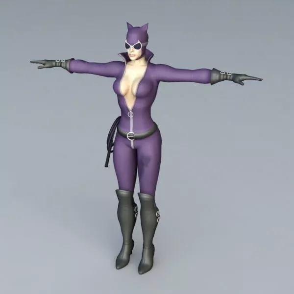 Catwoman 3d model Catwoman 3d model
