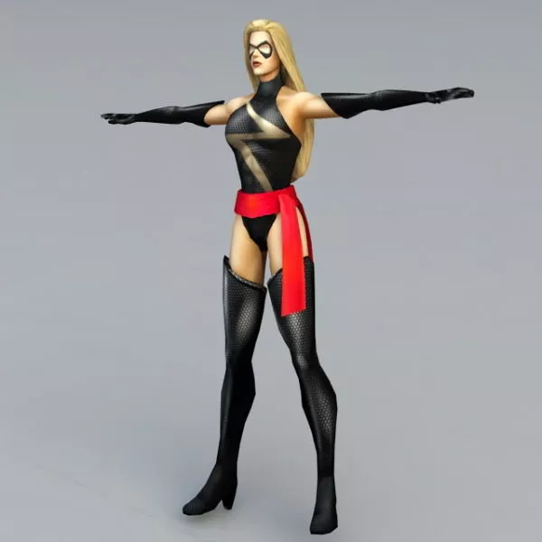 Supergirl 3d model Supergirl 3d model