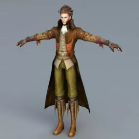Medieval Times Duke 3d model