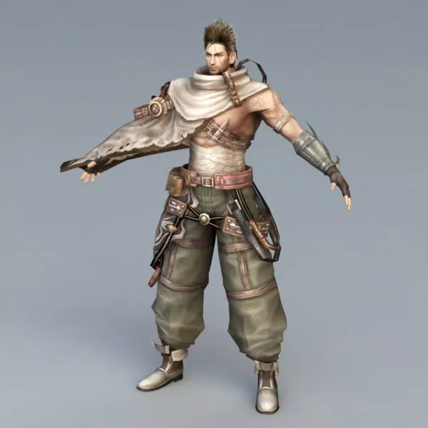 Medieval Mercenary Concept 3d model Medieval Mercenary Concept 3d model