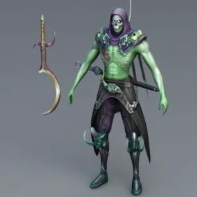 Evil Assassin 3d model