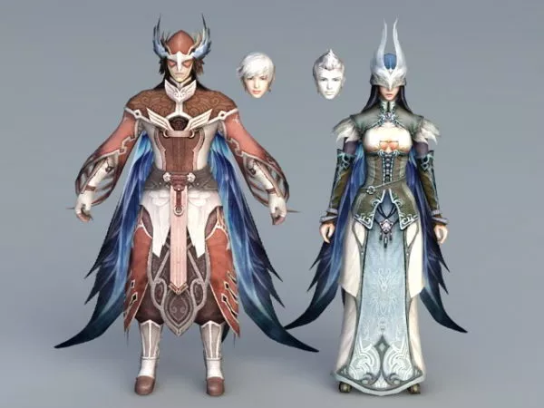 Naga Siren Dota 3d model
