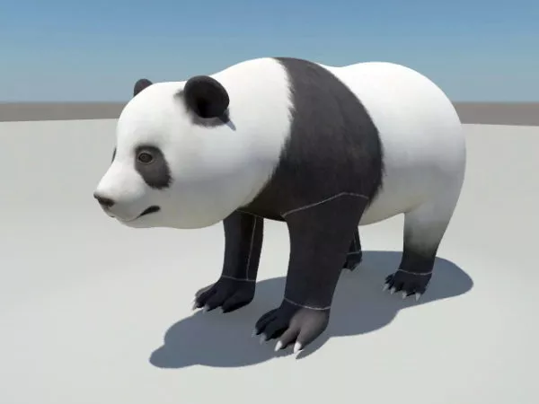Panda Bear 3d model Panda Bear 3d model