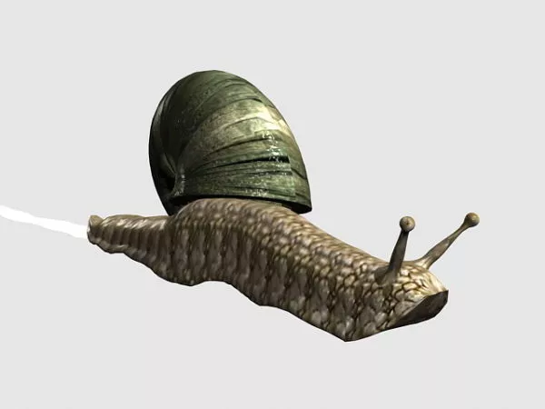 Shell Snail Creature 3d model