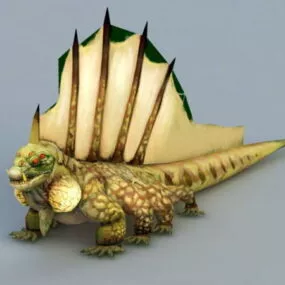 Basilisk Monster 3d model