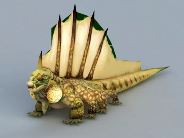 Basilisk Monster 3d model Basilisk Monster 3d model