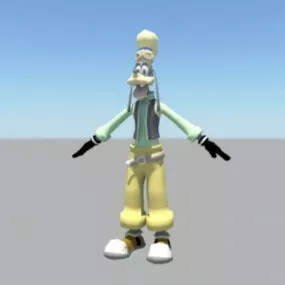 Disney Goofy 3d model