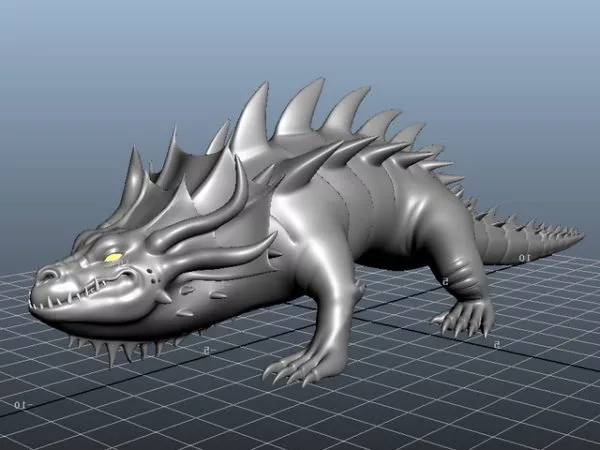 Crocodile Monster 3d model Crocodile Monster 3d model