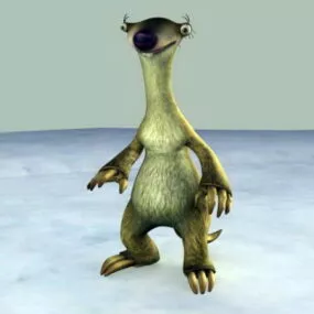 Ice Age Sid 3d model