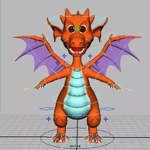 Indonesian Komodo Dragon 3d model