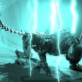 Robot Tiger Beast 3d model