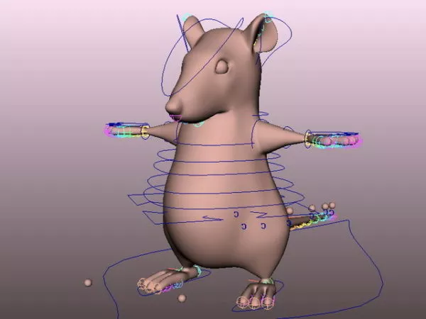 Modern Gaming Mouse 3d model