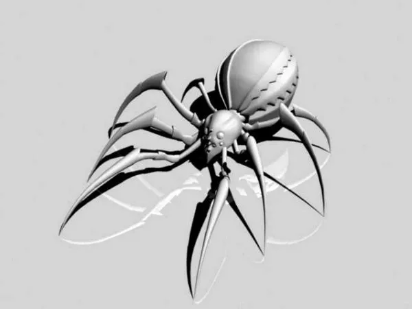 Big Scary Spider 3d model Big Scary Spider 3d model