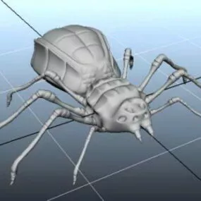 Scary Spider Monster 3d model