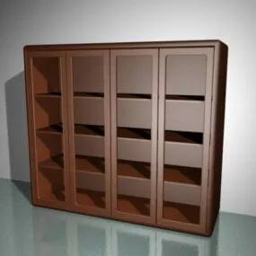 Cubby Bookshelf 3d model